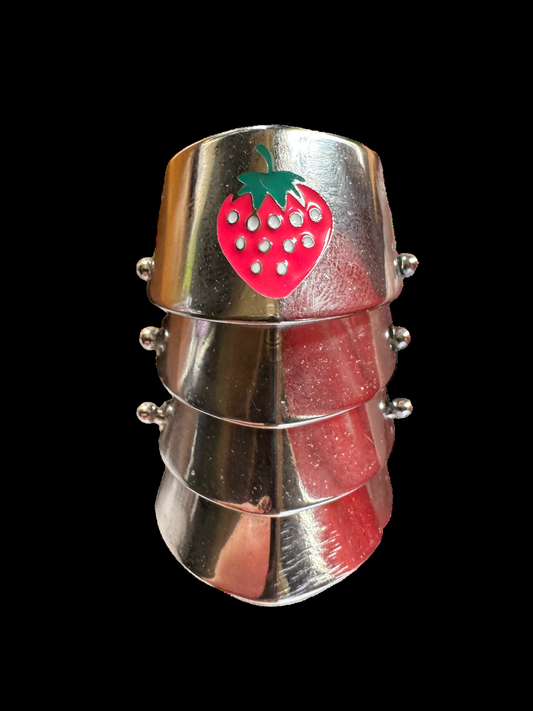Best Strawberry Glass Ring